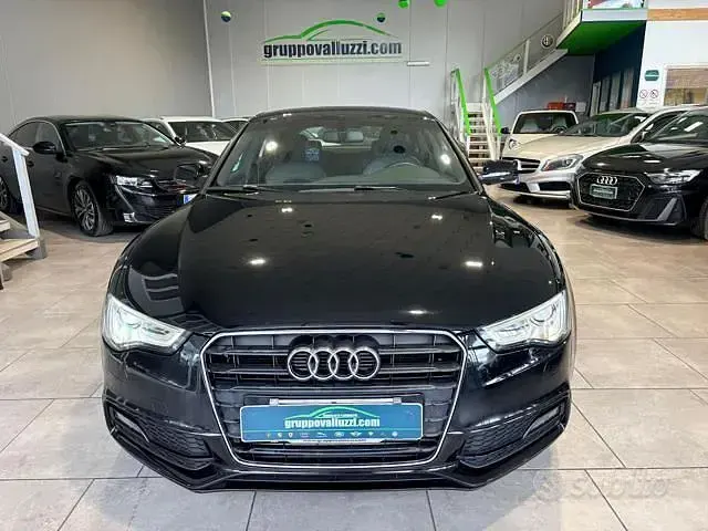 Usata Audi A5 S-Line 177 CV (130 kW) 2012 Nero Coupé