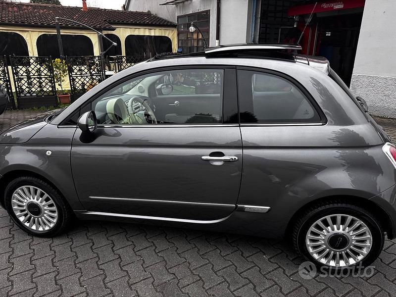 Usata Fiat 500 Lounge 69 CV (50 kW) 2010 Grigio Berlina