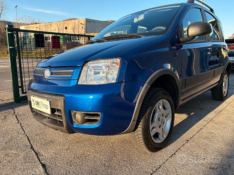 Usata Fiat Panda 4x4 69 CV (50 kW) 2010 Blu Utilitaria