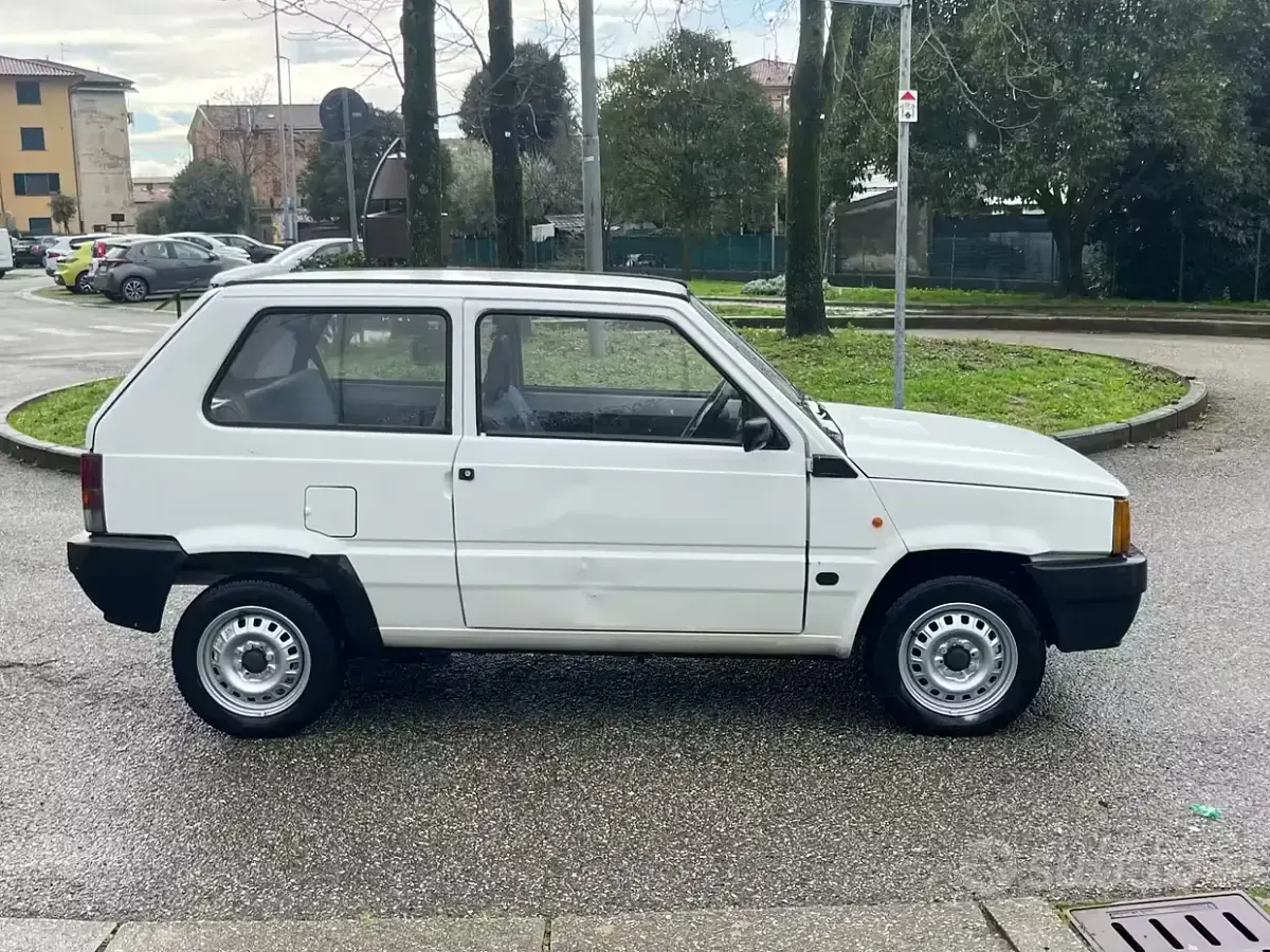 Usata Fiat Panda 2001 Bianco Utilitaria