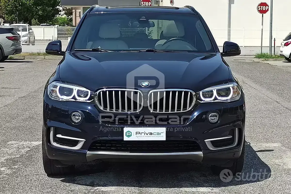 Usata BMW X5 Luxury Line 231 CV (169 kW) 2016 Blu SUV