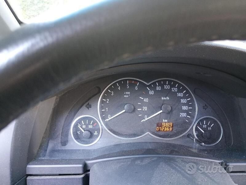 Usata Opel Meriva 2004 Grigio Monovolume