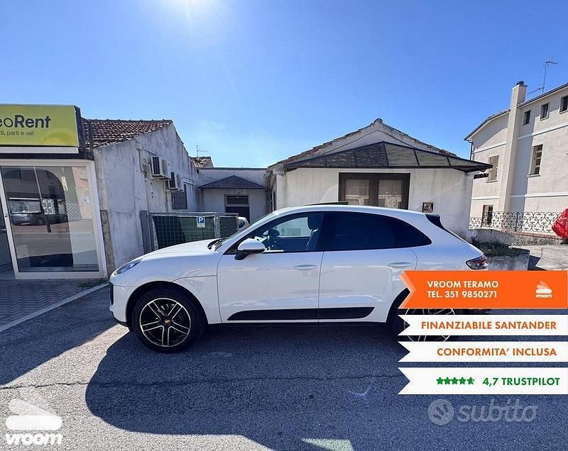 Usata Porsche Macan 245 CV (180 kW) 2020 Bianco SUV