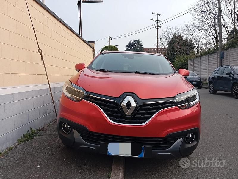 Usata Renault Kadjar Zen 131 CV (96 kW) 2016 Rosso SUV