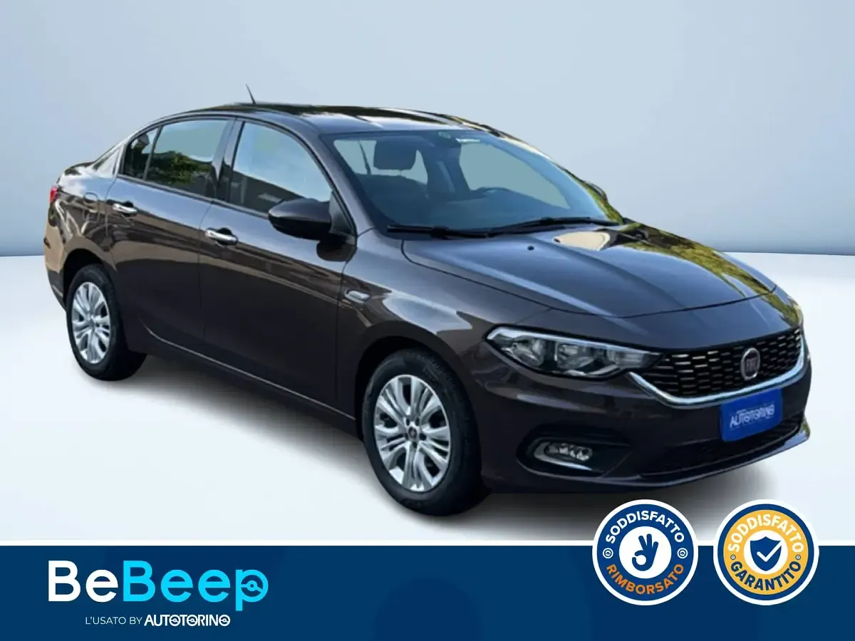Usata Fiat Tipo Opening Edition 95 CV (69 kW) 2016 Bronzo metallizzato Berlina