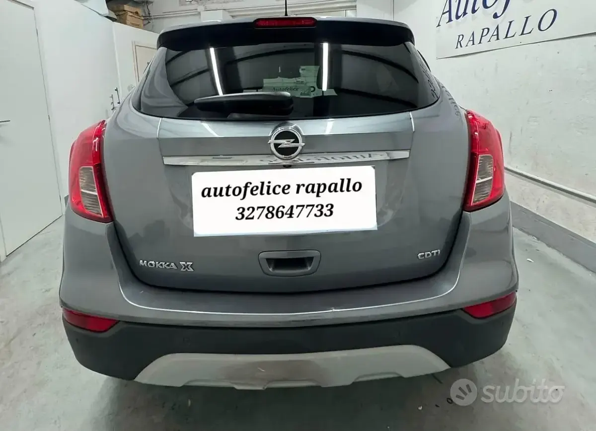 Usata Opel Mokka X 110 CV (80 kW) 2018 Grigio SUV