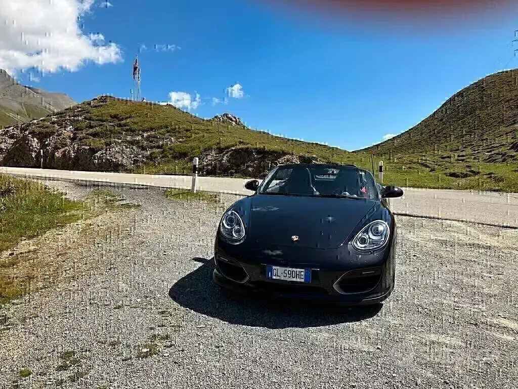 Usata Porsche Boxster Spyder 320 CV (235 kW) 2011 Nero Cabrio