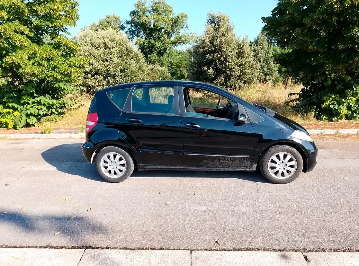 Usata Mercedes A170 Avantgarde 116 CV (85 kW) 2005 Nero Berlina