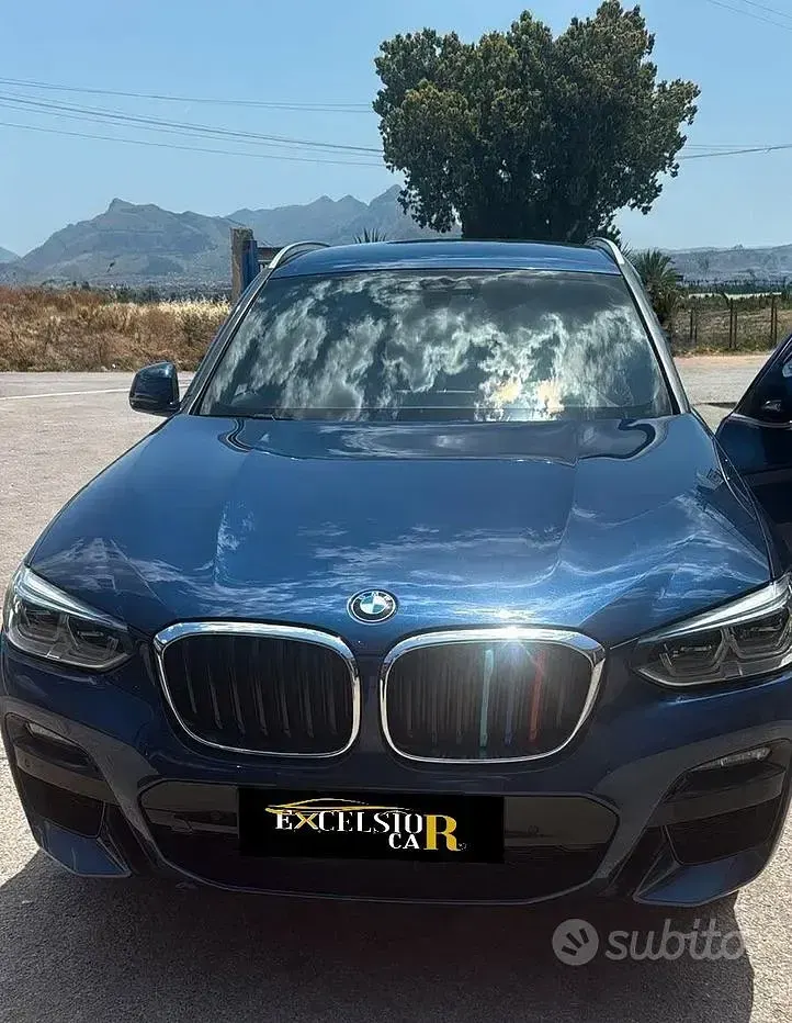 Usata BMW X3 M Sport 265 CV (194 kW) 2020 Blu SUV