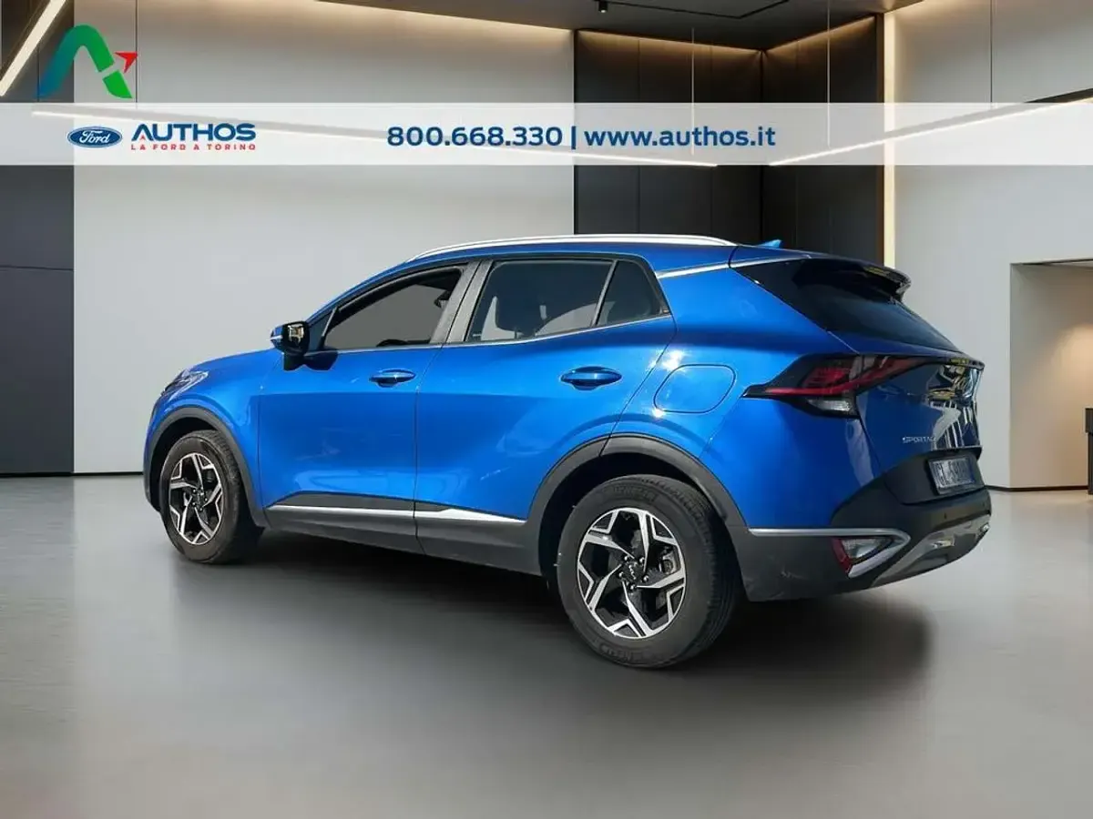 Usata Kia Sportage 150 CV (110 kW) 2022 Blu SUV