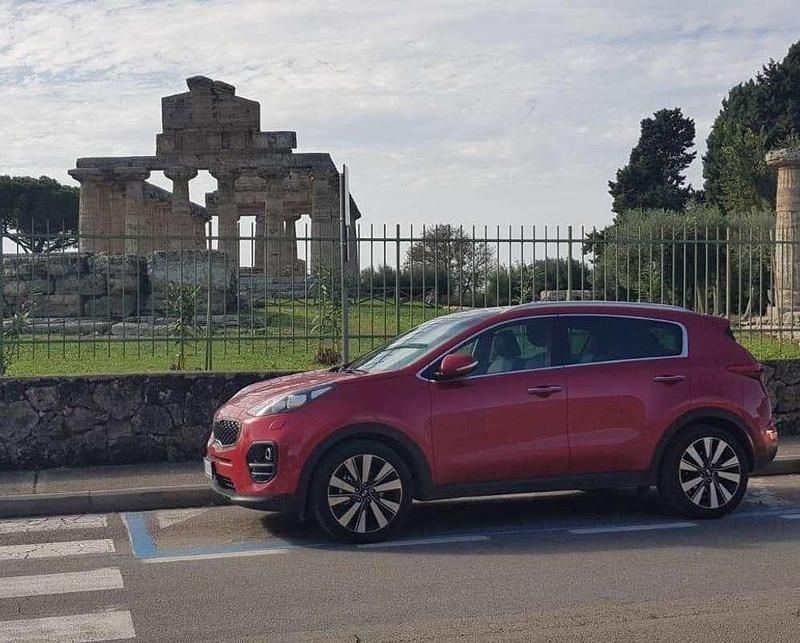 Usata Kia Sportage 136 CV (100 kW) 2017 Rosso SUV