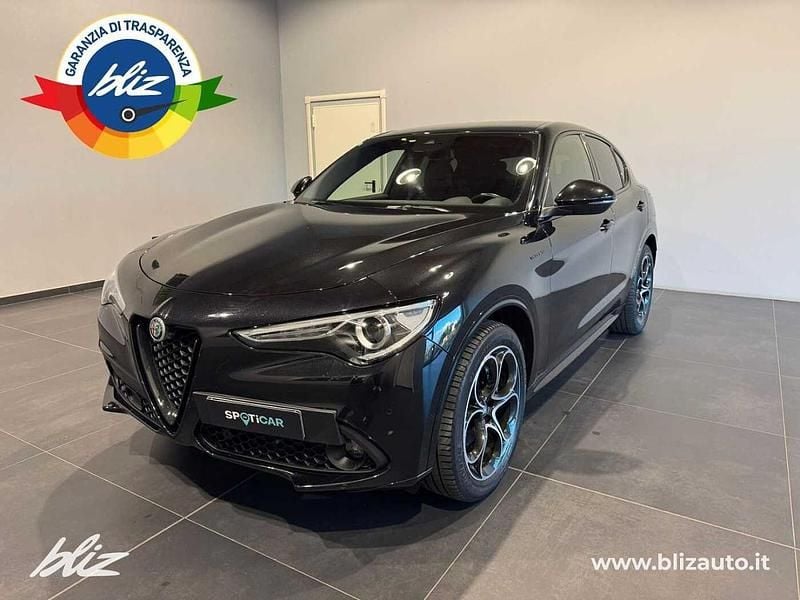 Usata Alfa Romeo Stelvio Veloce 210 CV (154 kW) 2021 Nero SUV