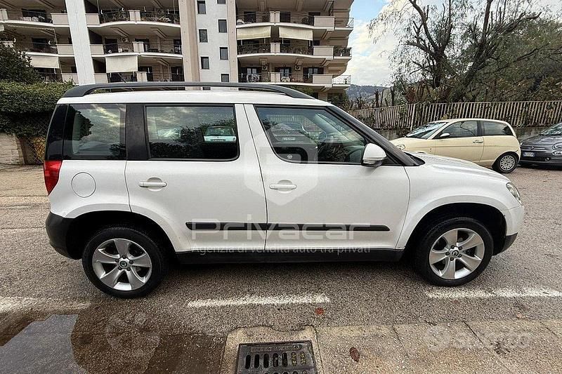 Usata Skoda Yeti GreenLine 105 CV (77 kW) 2013 Bianco SUV