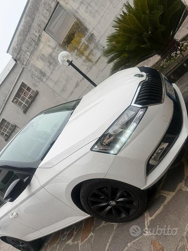 Usata Skoda Fabia 60 CV (44 kW) 2020 Bianco Berlina