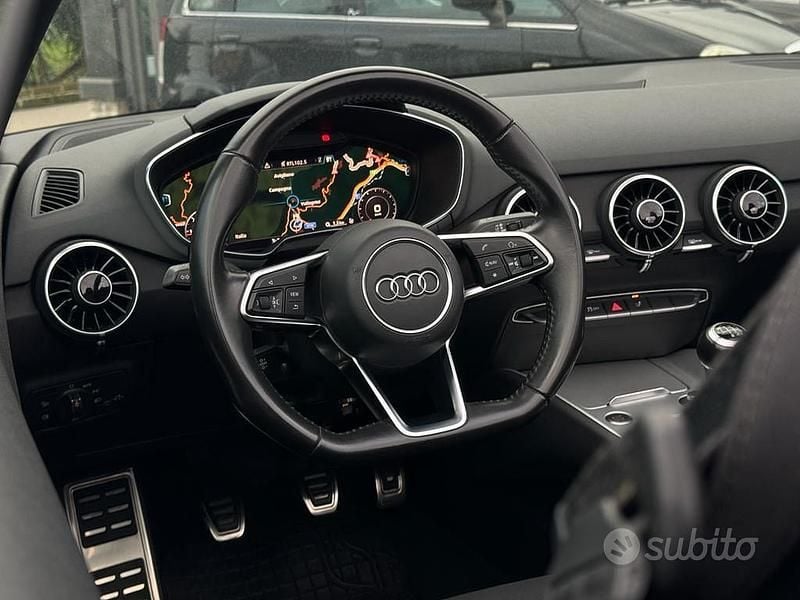 Usata Audi TT 184 CV (135 kW) 2015 Bianco Cabrio