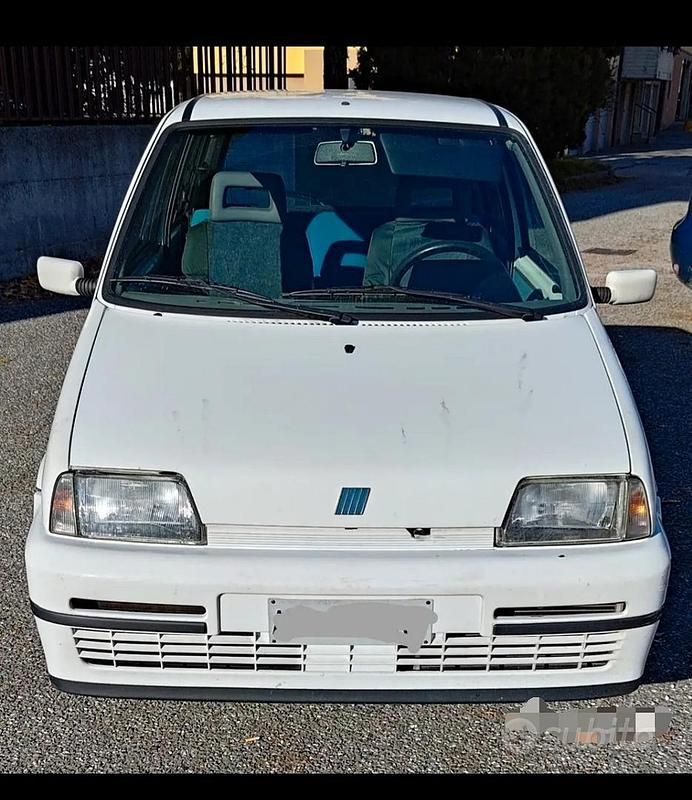 Usata Fiat Cinquecento 39 CV (28 kW) 1996 Bianco Utilitaria