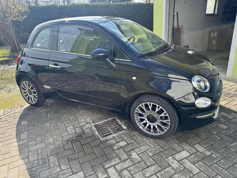 Usata Fiat 500 Lounge 95 CV (69 kW) 2016 Nero Utilitaria