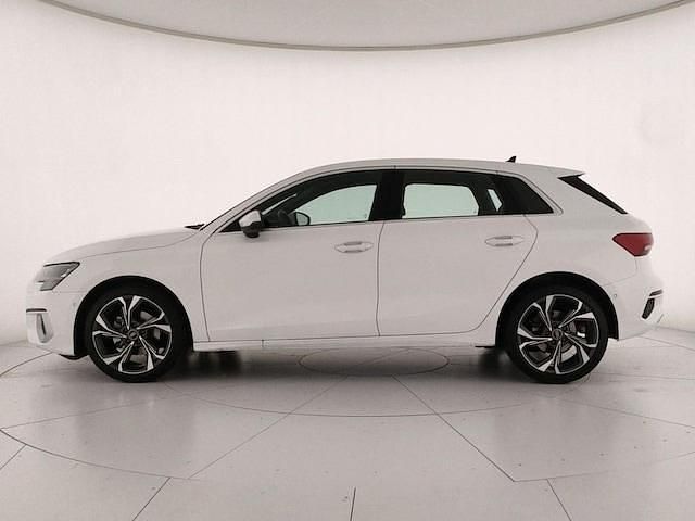 Usata Audi A3 Advanced 110 CV (80 kW) 2023 Bianco ibis Berlina