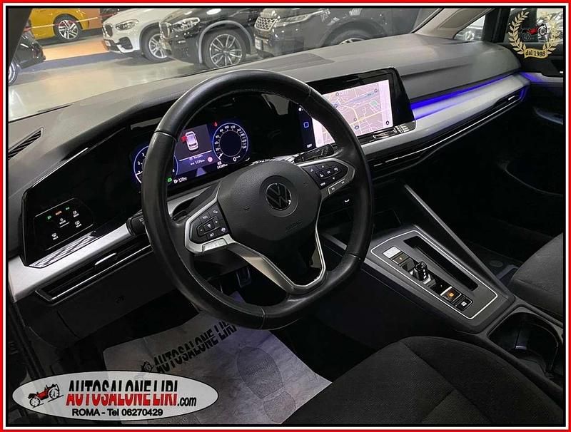 Usata VW Golf VIII Life 110 CV (80 kW) 2021 Grigio Berlina