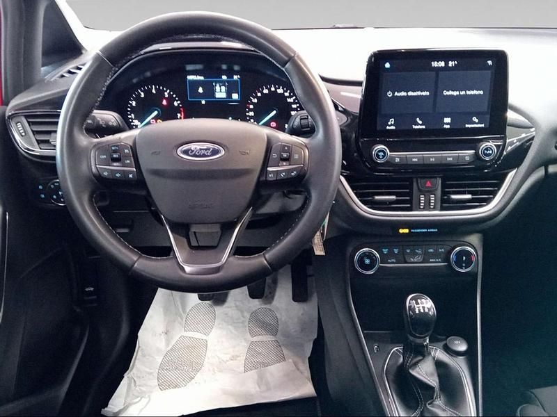 Gebraucht Ford Fiesta Titanium 75 PS (55 kW) 2023 Rot Kleinwagen