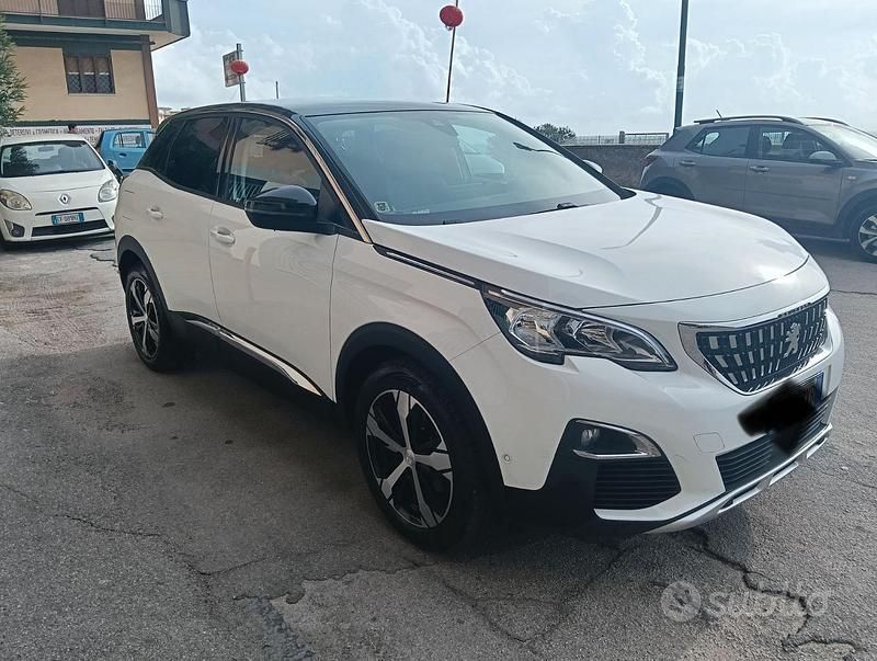 Usata Peugeot 3008 130 CV (95 kW) 2019 Bianco Berlina