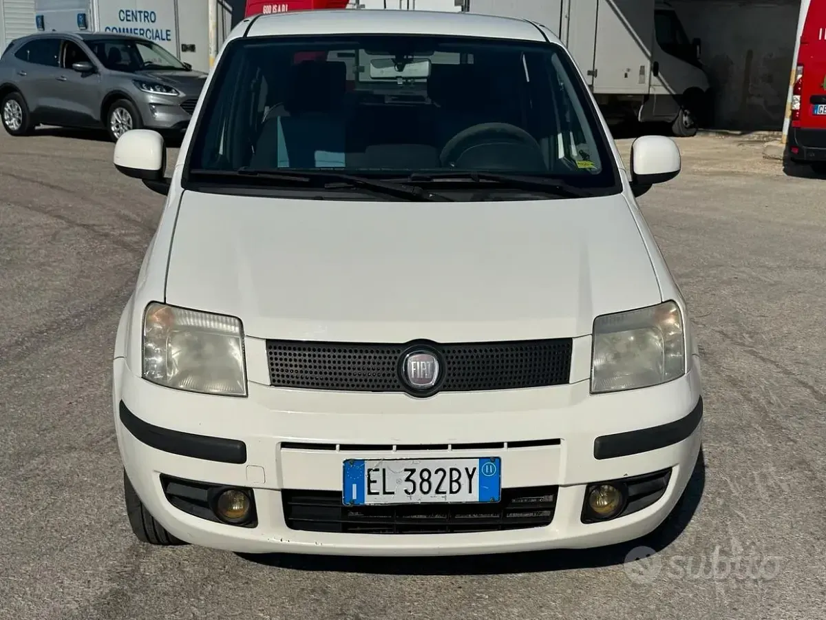 Usata Fiat Panda Dynamic 75 CV (55 kW) 2011 Bianco Utilitaria