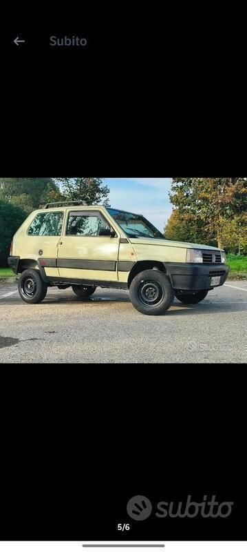 Usata Fiat Panda 4x4 50 CV (36 kW) 1987 Utilitaria