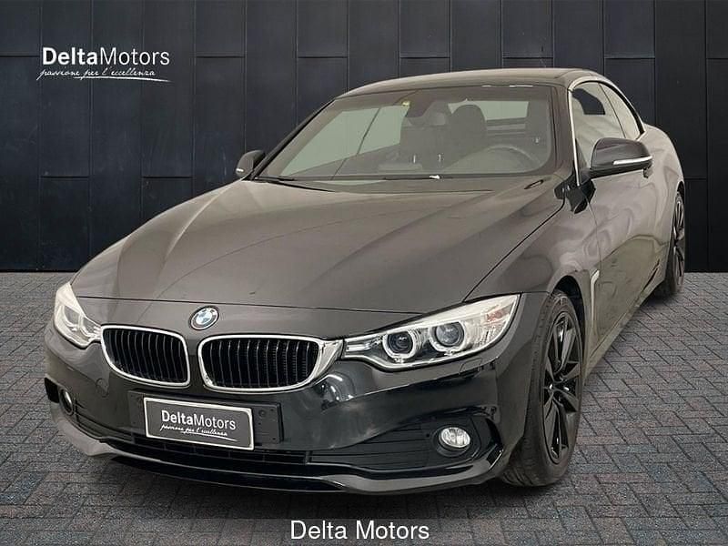Usata BMW 420 Luxury Line 184 CV (135 kW) 2015 Nero Cabrio