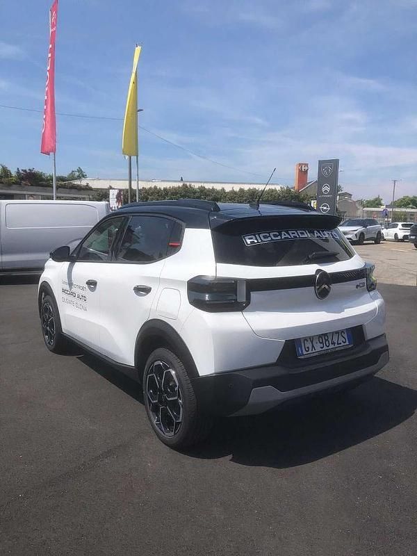 Nuova Citroën e-C3 83 kW (113 CV) 2025 Bianco Utilitaria