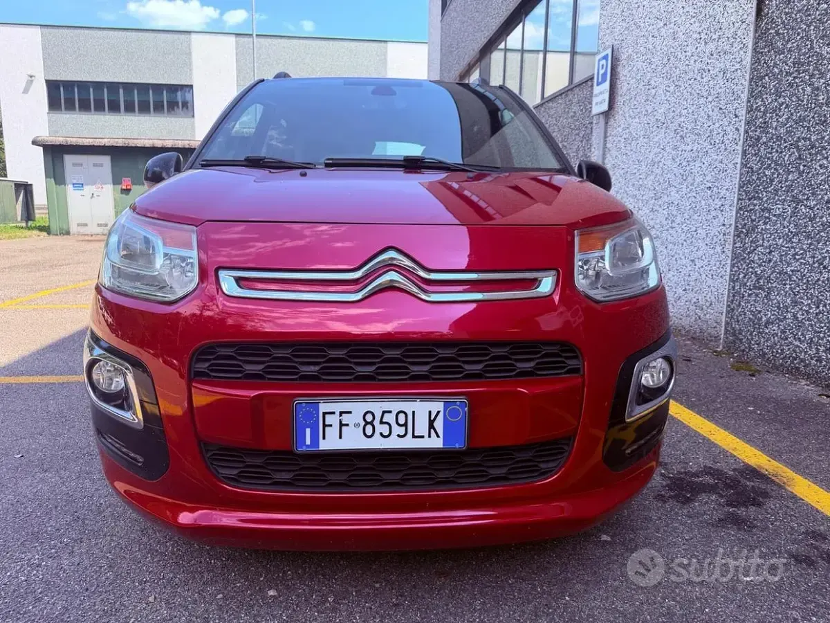 Usata Citroën C3 Picasso 99 CV (72 kW) 2016 Rosso Monovolume