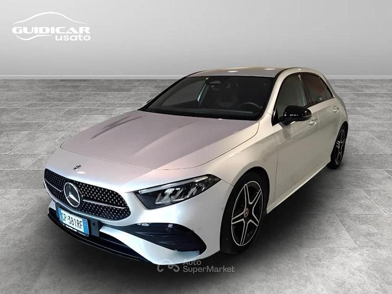 Usata Mercedes A200 Advanced Plus 150 CV (110 kW) 2023 Argento Berlina