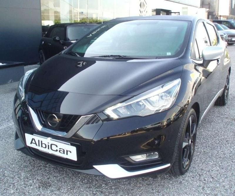 Usata Nissan Micra Acenta 71 CV (52 kW) 2019 Nero Utilitaria