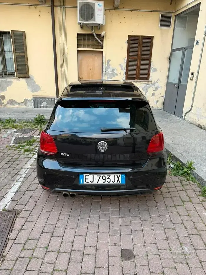 Usata VW Polo GTI 179 CV (131 kW) 2011 Nero Utilitaria