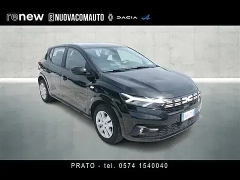 Usata Dacia Sandero Expression 100 CV (73 kW) 2023 Nero Utilitaria