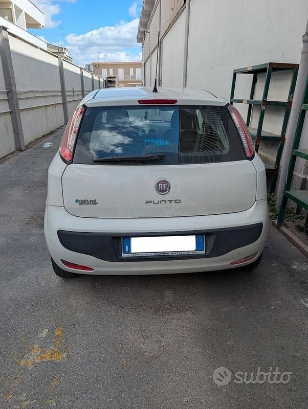 Usata Fiat Punto Evo 77 CV (56 kW) 2011 Bianco Utilitaria