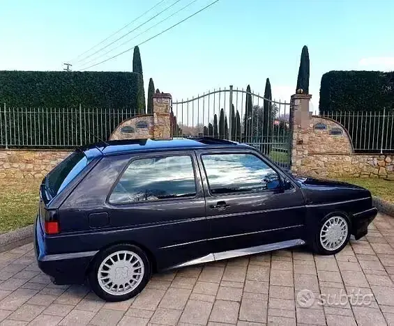 Usata VW Golf II 160 CV (117 kW) 1990 Nero Utilitaria