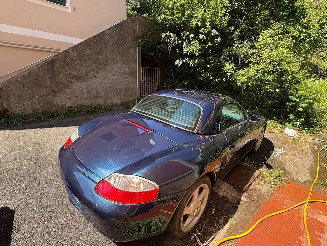 Usata Porsche 986 Boxster 150 CV (110 kW) 2000 Blu/azzurro Cabrio