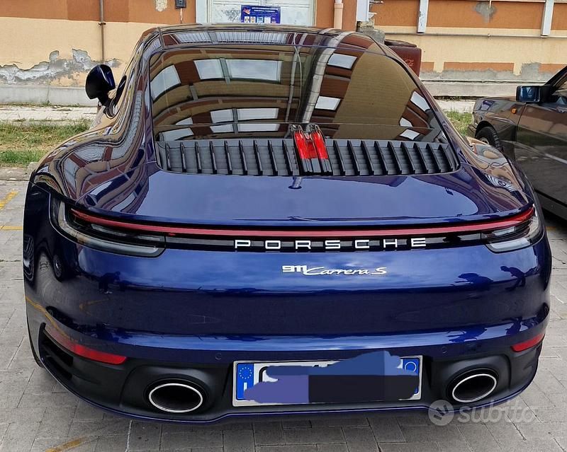 Usata Porsche 992 450 CV (330 kW) 2019 Blu Coupé