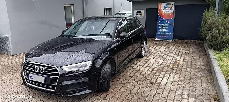 Usata Audi A3 S-Line 150 CV (110 kW) 2020 Nero Berlina