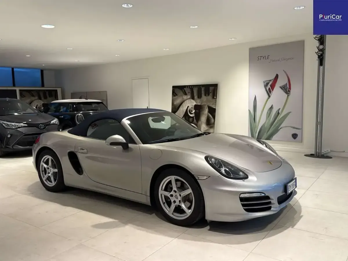 Usata Porsche Boxster 265 CV (194 kW) 2012 Argento Cabrio