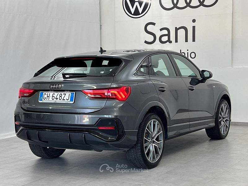Usata Audi Q3 Sportback S-Line 150 CV (110 kW) 2022 Gray SUV