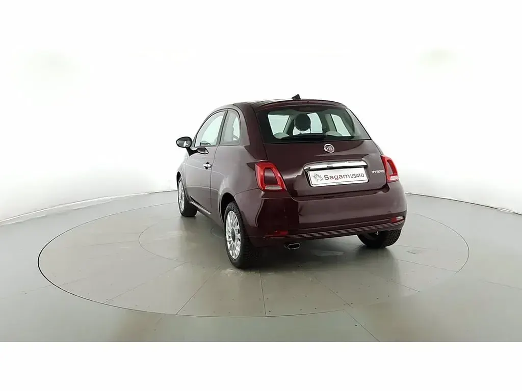 Usata Fiat 500 Lounge 69 CV (50 kW) 2020 Rosso metallizzato Utilitaria