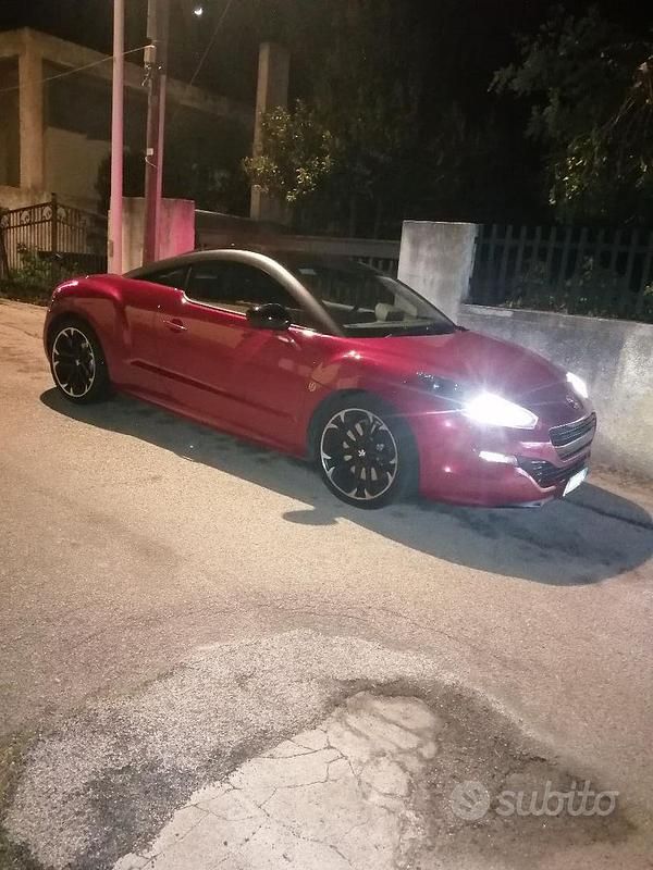 Usata Peugeot RCZ 163 CV (119 kW) 2015 Rosso Coupé