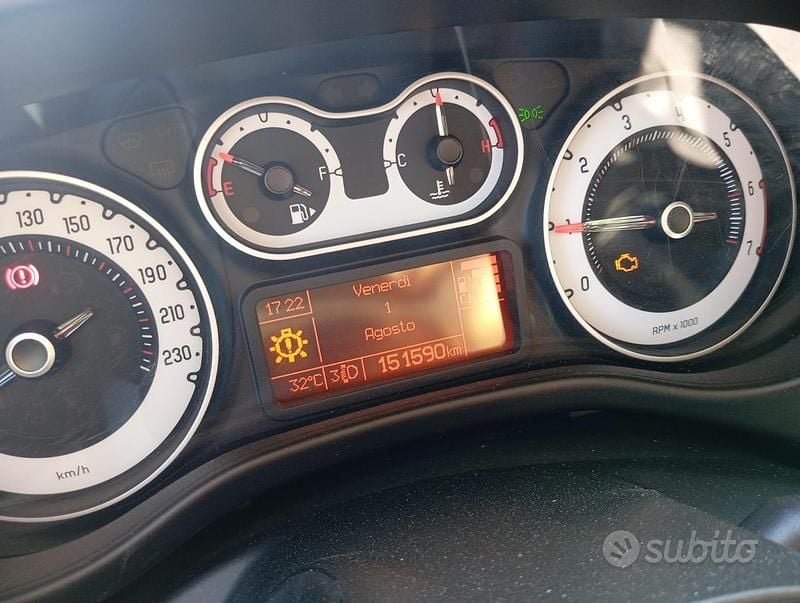 Usata Fiat 500L Living 85 CV (62 kW) 2014 Verde Monovolume