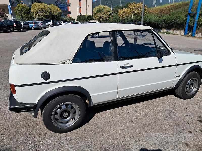 Usata VW Golf Cabriolet 112 CV (82 kW) 1985 Bianco Cabrio