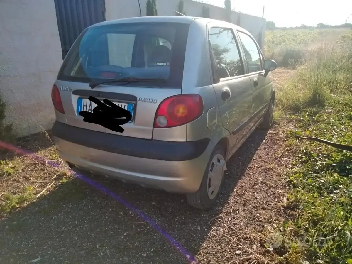 Usata Chevrolet Matiz 2001 Grigio Utilitaria