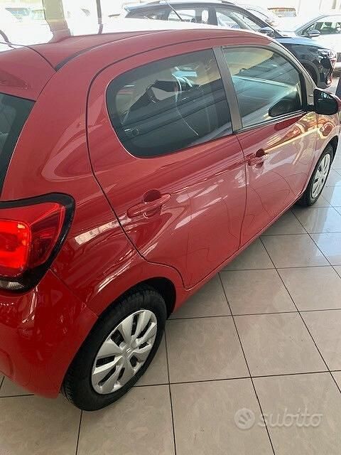 Usata Citroën C1 Feel 72 CV (52 kW) 2021 Rosso Utilitaria