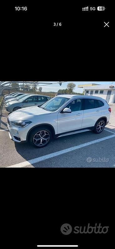 Usata BMW X1 xLine 150 CV (110 kW) 2018 Bianco SUV