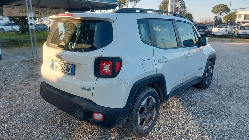 Usata Jeep Renegade Longitude 120 CV (88 kW) 2017 Bianco SUV