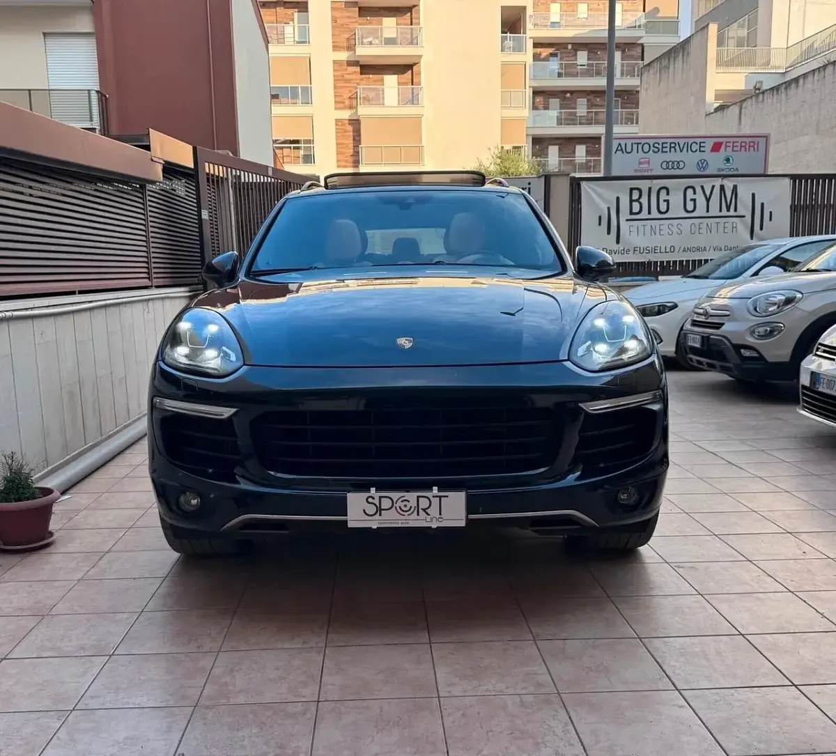Usata Porsche Cayenne 250 CV (183 kW) 2016 Blu/azzurro SUV